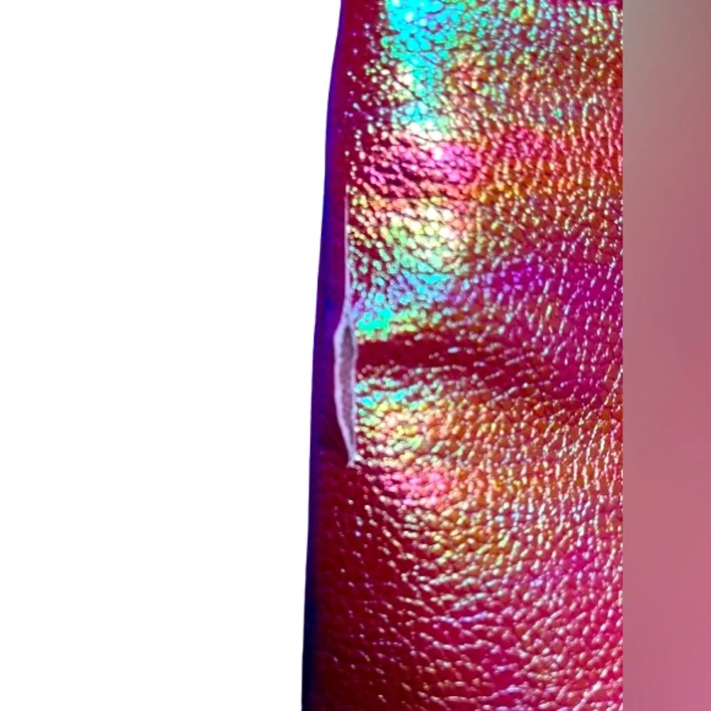 Iridescent Pink Two Sided Cosmetic Bag